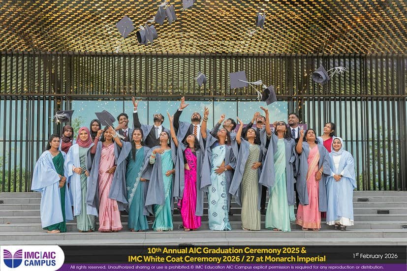 The 10th Annual AIC Graduation Ceremony & IMC White Coat Ceremony 2025/26 was held on 1st February 2026 at Monarch Imperial.