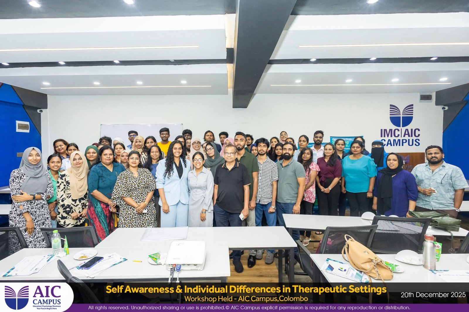 Self Awareness & Individual Differences in Therapeutic Settings Workshop Held – AIC Campus, Colombo